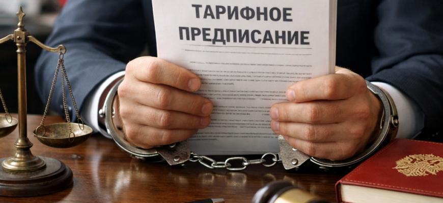 Изменения в КоАП: дисквалификация до 3 лет для чиновников за игнорирование предписаний о тарифах