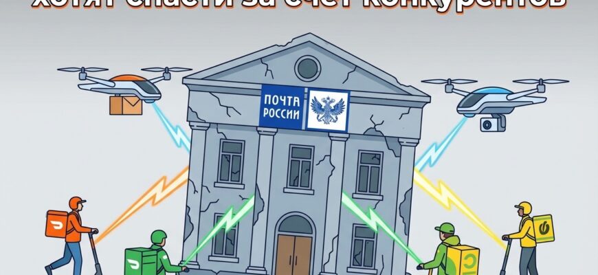«Почту России» хотят спасти за счет конкурентов