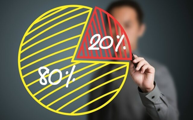 20% продуктов, употребляемых в пищу, образуют 80% жиров. 20% ваших соседей создают 80% всего шума.