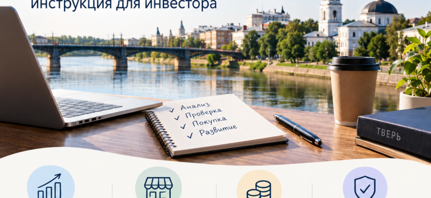 Как купить готовый бизнес в Твери и не прогореть: инструкция для инвестора