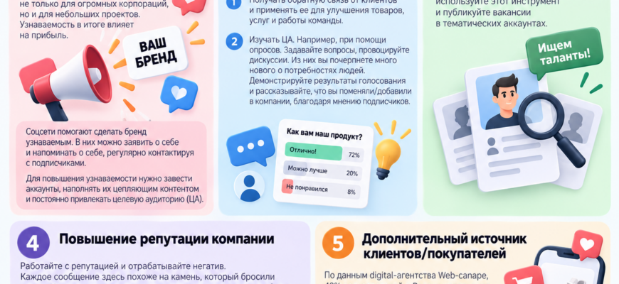 Соцсети для бизнеса