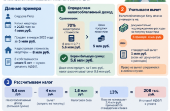 Как рассчитать НДФЛ при продаже квартиры