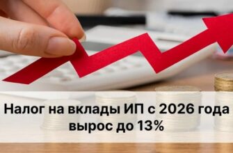 Налог на вклады ИП в 2026 году