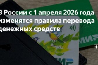С 1 апреля 2026 года вступают в силу поправки к правилам осуществления перевода денежных средств.