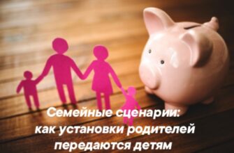 Семейные финансовые сценарии: как установки родителей передаются детям